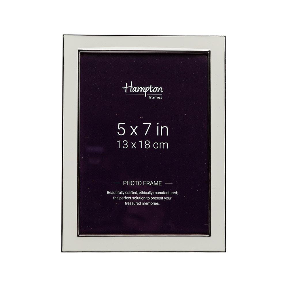 Hampton Frames 5x7 Enamel Photo Frame Jarrolds, Norwich